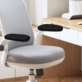 thumbnail image 2 of Housses d'Accoudoirs de Chaise, Ensemble de 2, Manches Élastiques Extensibles pour Chaises de Bureau, d'Ordinateur et de Jeu, Conception Durable et Confortable, 2 Pcs, 2 of 3