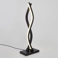 thumbnail image 4 of Artika Wavey Modern Table Lamp, Black, 4 of 5