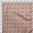 thumbnail image 4 of oneOone Tissu Velours Rouille Marron Cactus Projets de Couture Tissu Imprimé au Mètre 58 Pouces de Large, 4 of 5