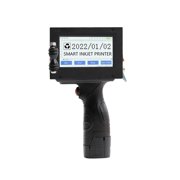 Printer Jet, 12.7mm Smart Handheld Coding Machine, Bottle Cap Logo Label Packaging Small Inkjet Printer Portable ,Fast Printing