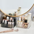 thumbnail image 1 of YAOMOBB Boîte à Outils de Maquillage Boîte de Rangement Transparente pour Cosmétiques Organisateur Multi-Compartiments Rouge à Lèvres Conteneur de Maquillage, 1 of 7
