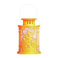 thumbnail image 1 of MesaSe Halloween Decorations Handheld Lamp Lantern with Spider/Castle Silhouette, 1 of 6