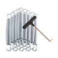 thumbnail image 4 of Maoww 15 Pcs Ressorts de Trampoline pour Remplacement Extérieur Ressort Robuste Trampoline Pièces Lourdes 16cm, 4 of 6