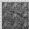 thumbnail image 4 of oneOone Polyester Spandex Black Fabric Asian Paisley Craft Projects Decor Fabric Printed By The Yard 56 Inch Wide, 4 of 4