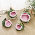 thumbnail image 4 of Winter Pet Small Animal Cozy Bed for Winter - Cute Cartoon Honeybug Flying Dutch Pig Hamster Rabbit Animal Modeling Warm Shelter, 4 of 4