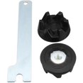 thumbnail image 3 of Trousse de Clé, Filetage Inversé en Aluminium pour Coupleur de Mélangeur, Installation Facile, Assurance Qualité, Compatible avec les Modèles KitchenAid, Dents en Caoutchouc pour un Ajustement Sécuritaire, 3 of 5
