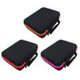 thumbnail image 2 of stanreset Nylon 63 Grid Essence Oil Carrying Case Portable Sunproof Rectangular Household Travelling Dispenser Bag Organizer Red, 2 of 6