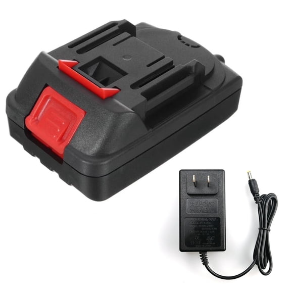 yeacher Rechargeable Mini Angle Grinder Kit with 21V Makita Battery & Universal Adapter (110-240V) for Portable Tools