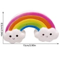 thumbnail image 3 of Dvkptbk Poupée en Peluche Jouet Lent Simulation Nuages Décompression Jouet de Décompression Jouet Squishy, 3 of 9