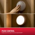 thumbnail image 4 of Energizer LED Tap, 4 Pack, Push, Battery Operated, Touch, Stick On Lights, Wireless, Puck, Under Cabinet Lighting, Perfe, 4 of 7