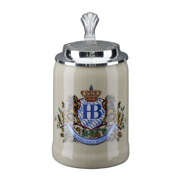 German Beer Mug Munich Hofbräuhaus München HB mug 0.25 liter King Werk KI 1000058