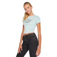 thumbnail image 4 of No Boundaries Women's Rib Baby Tee, 4 of 6