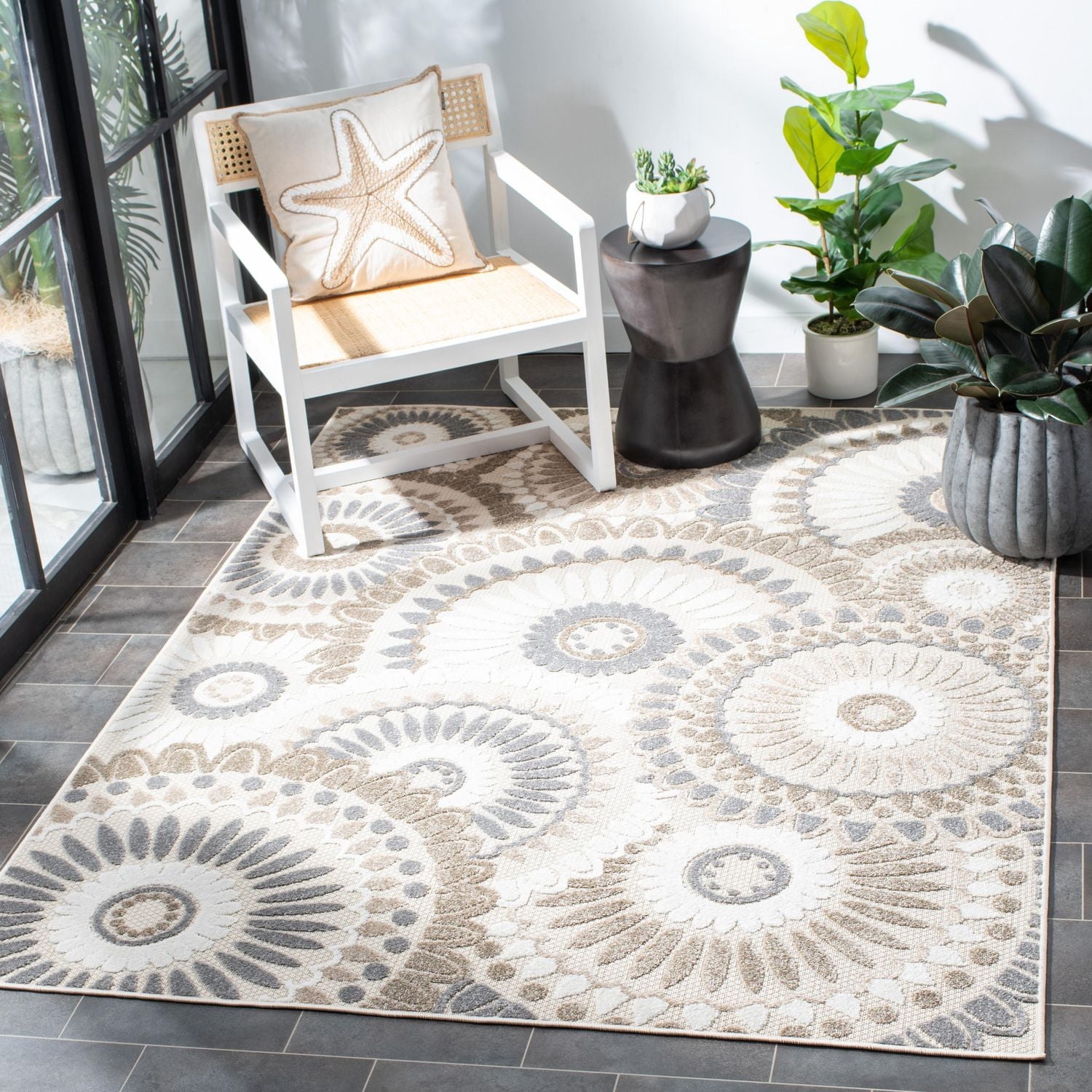 Safavieh Cabana Marina Tapis Extérieur