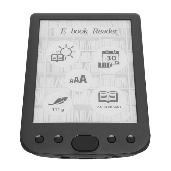 Ink Screen Book Reader, Electric Book Reader Lightweight for Home for Outdoor