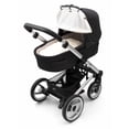 thumbnail image 3 of Universal Sun & Weather Cover for Strollers & Car Seats – Cream Windproof Rain Shield with Breathable Mesh Panels, 3 of 6