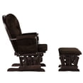 thumbnail image 5 of Patiojoy Nursery Glider and Ottoman, Adult Rocking Chair with Storage Pocket for Bedroom and Living Room, Brown, 5 of 5