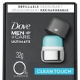 thumbnail image 2 of Dove Men+Care Désodorisant Rechargeable Clean Touch, 32 g, 2 of 8