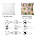 thumbnail image 4 of Designart "Serenade Of Soft Geometry And Colors I" Geometric Throw Pillow - Modern Pillow For Couch - Insert And Pillows Covers For Bedroom Decor, 4 of 5