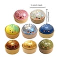 thumbnail image 2 of Squishy Dumpling Fidget Toy, Soft Stretchy Squeeze Dumpling Toy, Cute Collectible Stress Ball Style Toy for Adults, 2 of 7