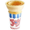 thumbnail image 2 of JOY #60 Flat Bottom Jacketed Cake Cone – Touchless Paper Hygiene Sleeve & Self-Standing Mid-Format Wafer, Professional 484/Case Commercial Master Pack, 2 of 4