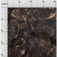 thumbnail image 2 of oneOone Rayon Brown Fabric Paisley Craft Projects Decor Fabric Printed By The Yard 56 Inch Wide, 2 of 4