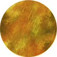 thumbnail image 1 of Ahgly Company Tapis Rond Lavable en Machine Intérieur Transitionnel Acajou Brun, 8 Pieds Rond, 1 of 7