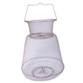 thumbnail image 3 of Filet de Pêche en Maille pour Homard, Filet pour Crevette et Crabe, Filet de Cage Pliable, Filet de Pêche Pliable, Filet Piège Pliable, Panier pour Crevettes en Fil Métallique, 3 of 8