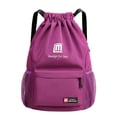 thumbnail image 1 of tumgatte Large Capacity Sports Drawstring Shoulder Bag Travel Backpacks Clearance, 1 of 2