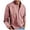 Pink, variant on Horkkom Mens Button Up Shirts Long Sleeve With Pocket Casual Shirts Plus Size Solid Color Shirts, Gifts for Men