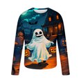 thumbnail image 4 of Pisexur Chandails en Molleton Oversize d'Halloween pour Hommes Chandails en Molleton Graphiques de Festival Amusants Manches Longues Pull Décontracté Col Rond Grande Taille S-6TG, 4 of 5