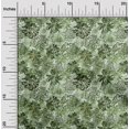 thumbnail image 2 of oneOone Viscose Chiffon Green Fabric Abstract Floral Craft Projects Decor Fabric Printed By The Yard 42 Inch Wide, 2 of 4