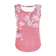 thumbnail image 4 of RXIRUCGD 2025 Vêtements d'Été pour Enfants Filles Décontracté Sans Manches Col Rond Imprimé, 4 of 5
