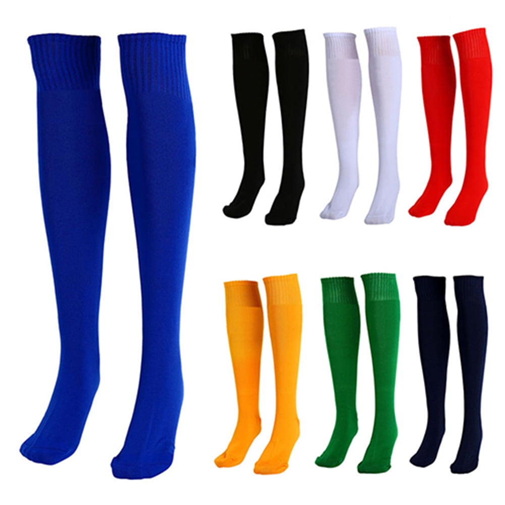 Cheers Unisex Football Plain Long Sock Sport Knee High Large Hockey Soccer Rugby Stocks