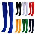 thumbnail image 1 of Cheers Unisex Football Plain Long Sock Sport Knee High Large Hockey Soccer Rugby Stocks, 1 of 7