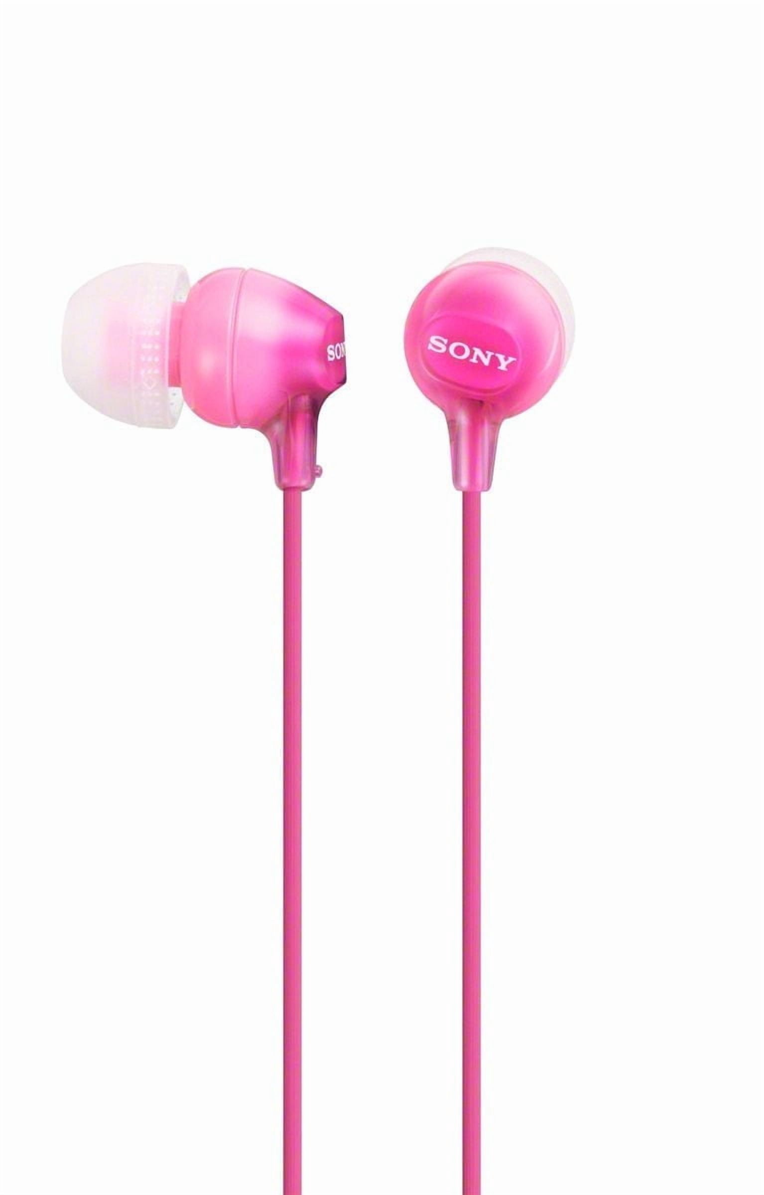 Écouteurs boutons de la série EX à couleurs mode de Sony