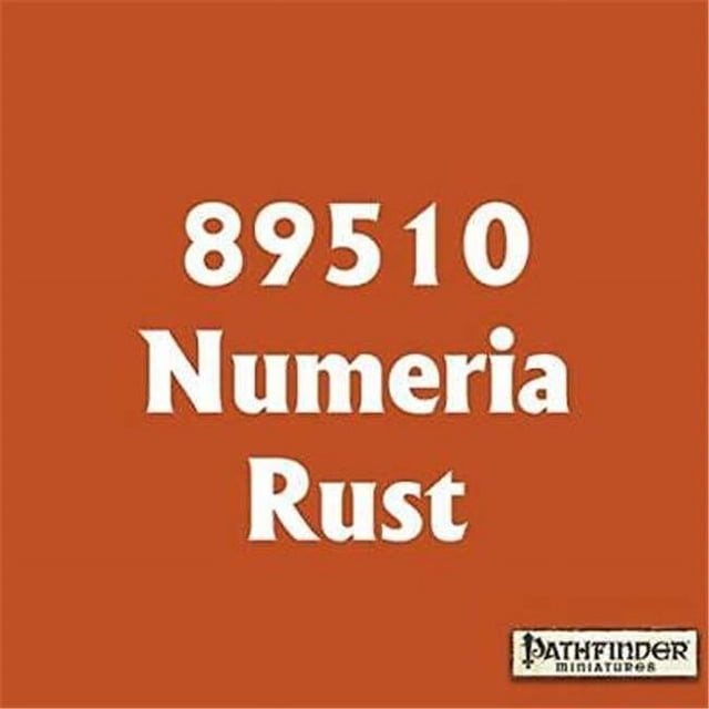Reaper Miniatures REM89510 Couleurs Pathfinder de la Peinture de la Série Master Golarion - Numéria Rouille