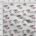 thumbnail image 2 of oneOone Cotton Flex Fabric Tree & Animals Ikat Print Sewing Fabric BTY 40 Inch Wide, 2 of 4
