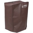 thumbnail image 1 of Housse de Valise Pliable Imperméable et Antipoussière pour Valise à Roulettes de 24 Pouces (Café), 1 of 7