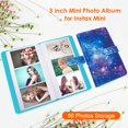 thumbnail image 4 of CUITING 96 Pockets Mini Polaroid Photo Album for Fujifilm Instax Mini Film (Pink), 4 of 9