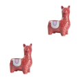 thumbnail image 2 of Wweixi 1/2/3 Animal Shape Pots Durable Materials For In Garden For Small Spaces Eco-friendly Crooked Head red 2PCS, 2 of 6