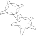 thumbnail image 2 of 2Pcs Kitchen Gas Stove Holders Gas Stove Supports Stainless Steel Milk Pot Racks for Home, 2 of 9