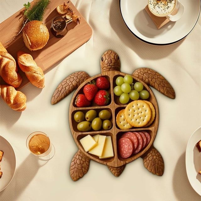 LSLJS Cadeau pour les Amateurs de Fruits de Mer Plateau de Nourriture pour Fête à Thème