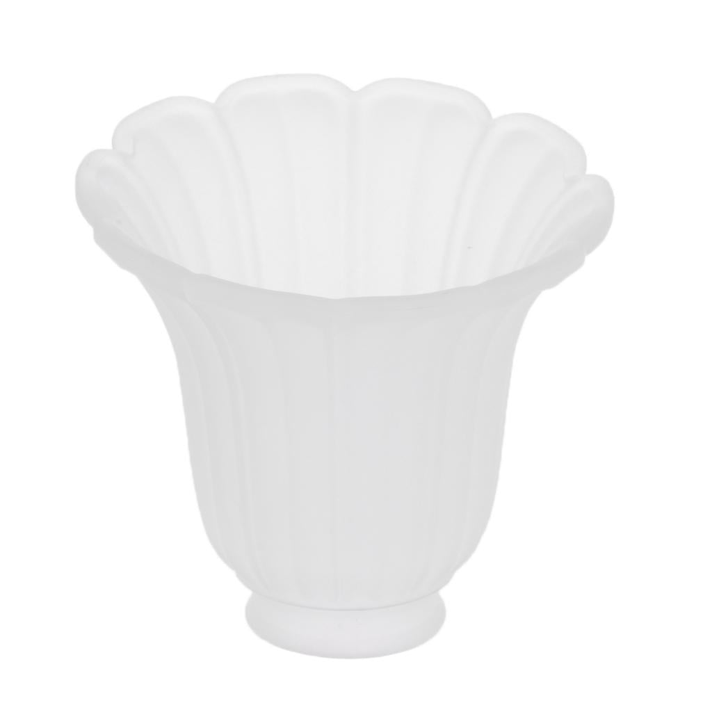 lionlar Bell Shaped 9# Ceiling Light Shade Traditional Frosted Glass Lamp Cover Shade 5