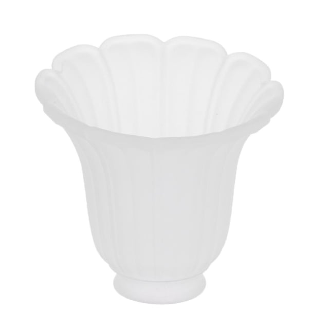 lionlar Bell Shaped 9# Ceiling Light Shade Traditional Frosted Glass Lamp Cover Shade 5