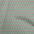 thumbnail image 1 of oneOone Rayon Mint Green Fabric Asian Suzani Sewing Material Print Fabric By The Yard 56 Inch Wide, 1 of 5