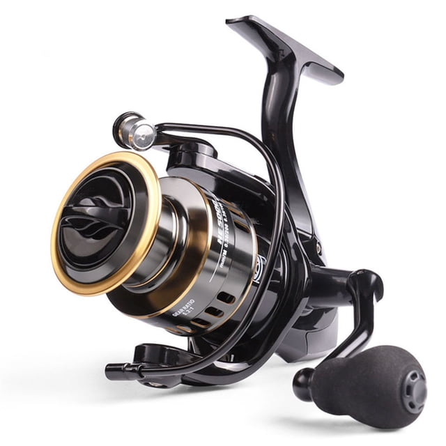 Fishing Reel All Metal Spool Spinning Reel 10KG Max Drag Stainless Steel Handle Line Spool Saltwater Fishing Accessories ,Rigid Aluminum Skeletal Frame