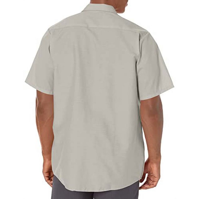 Red Kap Men's Industrial Short Sleeve Work Shirt