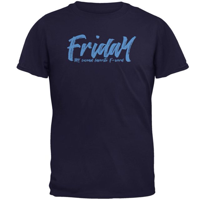 Friday My Second Favorite F Word T-Shirt pour Homme