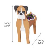 Pots for Plants Dog Flower Pot Planter Cute Pvc Herb Garden Dog Flower Pot Indoor/Outdoor Plant Dog Flower Pot Pet Flower Pot Great Pet Lovers Flower Pots Outdoor