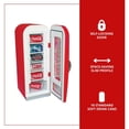 thumbnail image 4 of Coca-Cola Retro Vending Machine Mini Fridge, AC/DC, Classic Design for Home & Office, 4 Can Capacity, 4 of 8